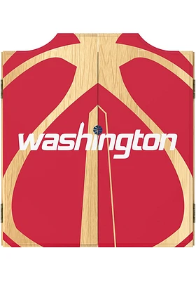 Washington Wizards Fade Logo Dart Board Cabinet