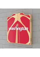 Washington Wizards Fade Logo Dart Board Cabinet