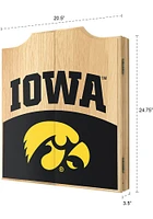 Iowa Hawkeyes Full Print Logo Dart Board Cabinet