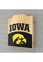 Iowa Hawkeyes Full Print Logo Dart Board Cabinet