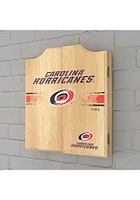 Carolina Hurricanes Logo Dart Board Cabinet