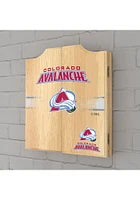 Colorado Avalanche Logo Dart Board Cabinet