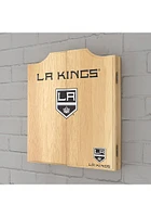 Los Angeles Kings Logo Dart Board Cabinet