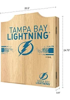Tampa Bay Lightning Logo Dart Board Cabinet