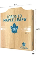 Toronto Maple Leafs Logo Dart Board Cabinet