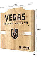 Vegas Golden Knights Logo Dart Board Cabinet