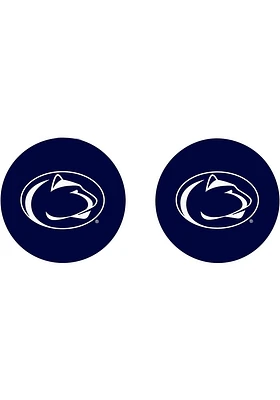Penn State Nittany Lions 2 Pack Color Logo Style Car Coaster - Blue