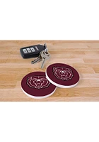Missouri State Bears 2 Pack Color Logo Car Coaster - Maroon