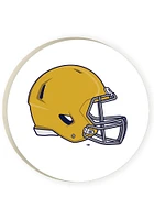 Notre Dame Fighting Irish Helmet Car Coaster - White