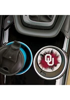 Oklahoma Sooners 2 Pack Color Logo Style Car Coaster - Crimson