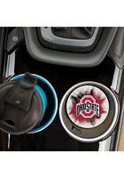 Red Ohio State Buckeyes 2 Pack Color Logo Graphic Car Coaster