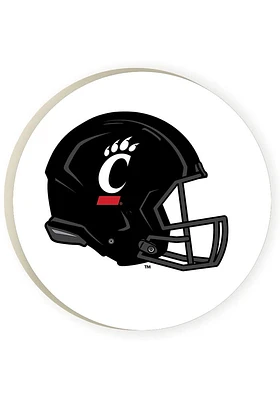 Cincinnati Bearcats 2 Pack Helmet Logo Car Coaster - Red