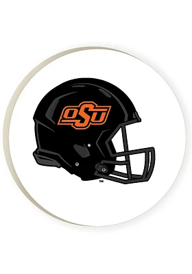 Oklahoma State Cowboys 2 Pack Color Logo Graphic Car Coaster - Orange