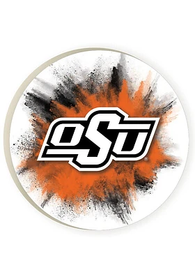 Oklahoma State Cowboys 2 Pack Color Graphic Car Coaster - Orange