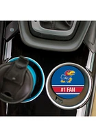 Kansas Jayhawks 2 Pack Color Logo Logo Car Coaster