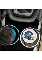 Kansas Jayhawks 2 Pack Logo Car Coaster - Blue