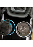 Texas A&M Aggies 2 Pack Color Logo Design Car Coaster - Maroon