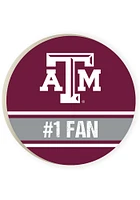 Texas A&M Aggies 2 Pack Color Logo Team Car Coaster - Maroon