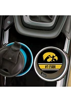 Iowa Hawkeyes 2 Pack Color Car Coaster - Yellow