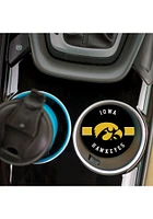 Iowa Hawkeyes 2 Pack Color Team Logo Car Coaster - Yellow