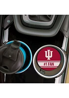Indiana Hoosiers 2 Pack Color Style Car Coaster - Red