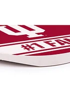 Indiana Hoosiers 2 Pack Color Style Car Coaster - Red