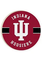 Indiana Hoosiers 2 Pack Team Logo Car Coaster - Red