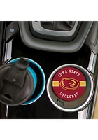 Iowa State Cyclones 2 Pack Color Logo Graphic Car Coaster - Red
