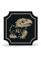 Kansas Jayhawks Team Logo Block Desk Accessory
