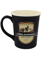 Oklahoma Emblem Ceramic Mug - Black