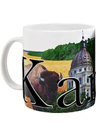 Kansas 18oz Ceramic Mug - White