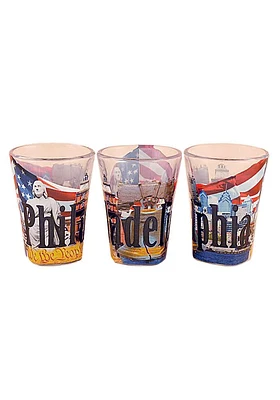 Philadelphia Scenery Shot Glass