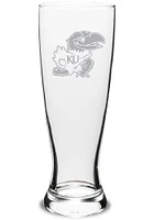 Kansas Jayhawks 23oz Pilsner Glass - Blue