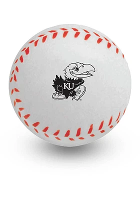Jardine Kansas Jayhawks White Baseball Stress ball