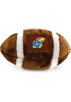 Kansas Jayhawks Jardine  Football Plush - Brown