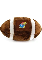 Kansas Jayhawks Jardine  Football Plush - Brown