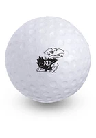 Jardine Kansas Jayhawks White Golf Ball Stress ball