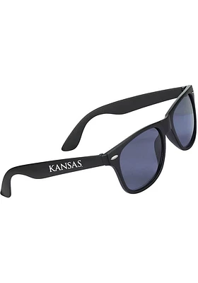 Kansas Jayhawks Matte Mens Sunglasses
