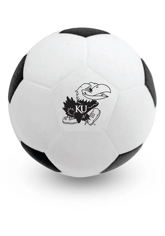 Jardine Kansas Jayhawks White Soccer Ball Stress ball