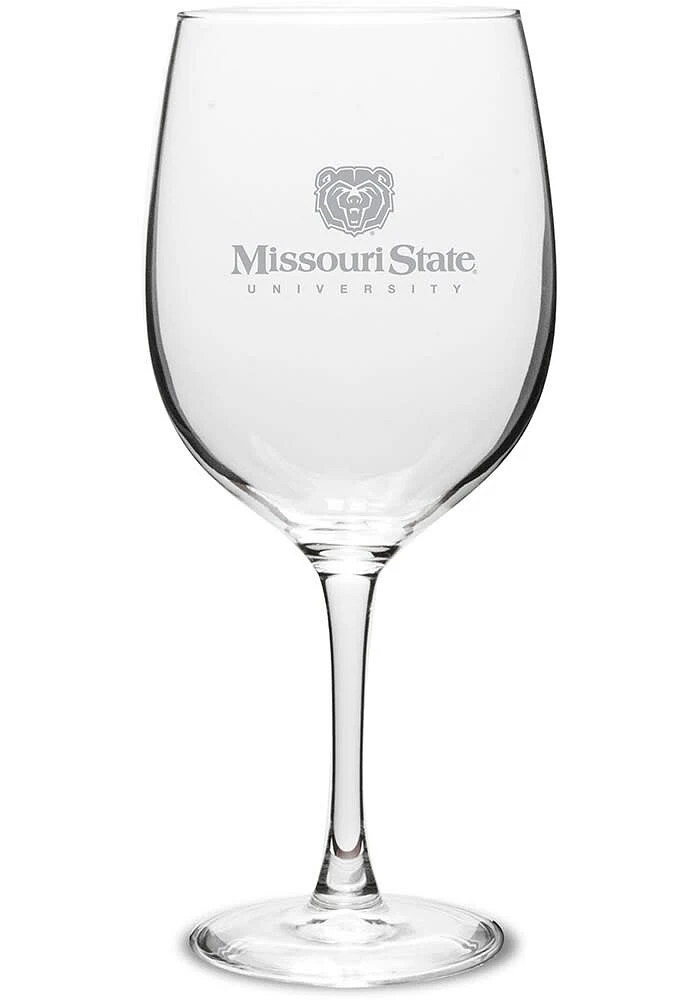 Missouri State Bears 19oz Wine Glass - Maroon