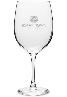 Missouri State Bears 19oz Wine Glass - Maroon