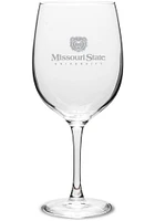 Missouri State Bears 19oz Wine Glass - Maroon