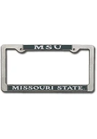 Missouri State Bears Pewter License Plate Frame - Silver