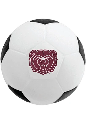 Jardine Missouri State Bears White Soccer Ball Stress ball