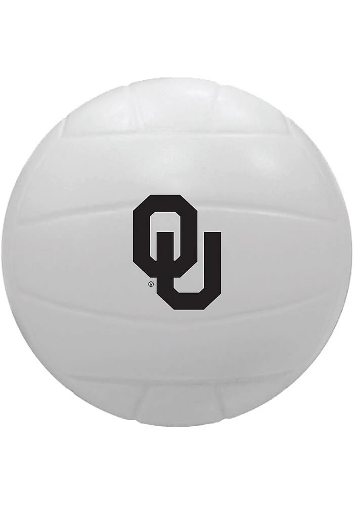 Jardine Oklahoma Sooners White Volleyball Stress ball