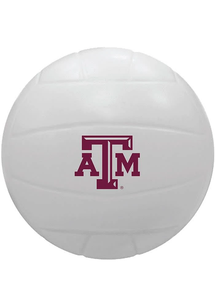 Jardine Texas A&M Aggies White Volleyball Stress ball
