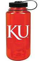 Kansas Jayhawks 32oz Red Nalgene Water Bottle