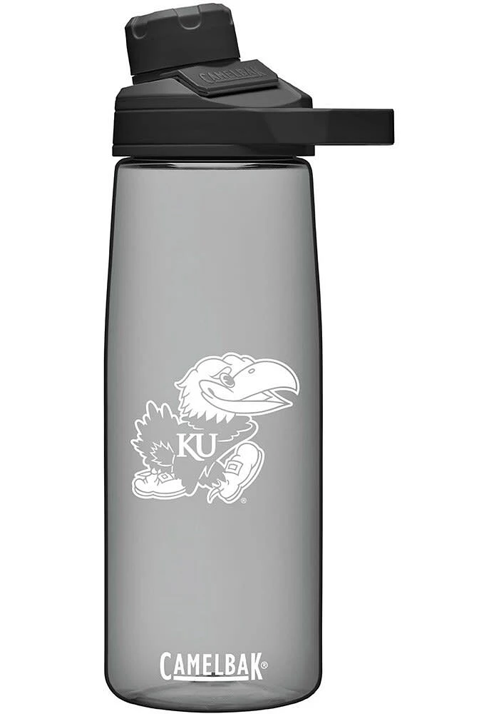 Kansas Jayhawks 32oz Charcoal Nalgene Water Bottle