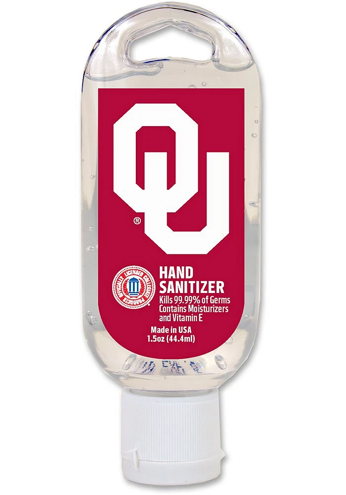 Oklahoma Sooners 1.5 Oz Hand Sanitizer