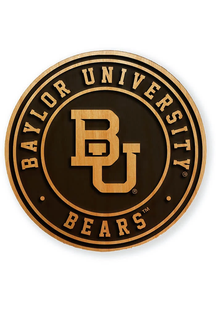 Jardine Baylor Bears Wood Magnet